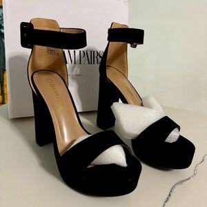 DREAM PAIRS Chunky High Heel Platform Sandals